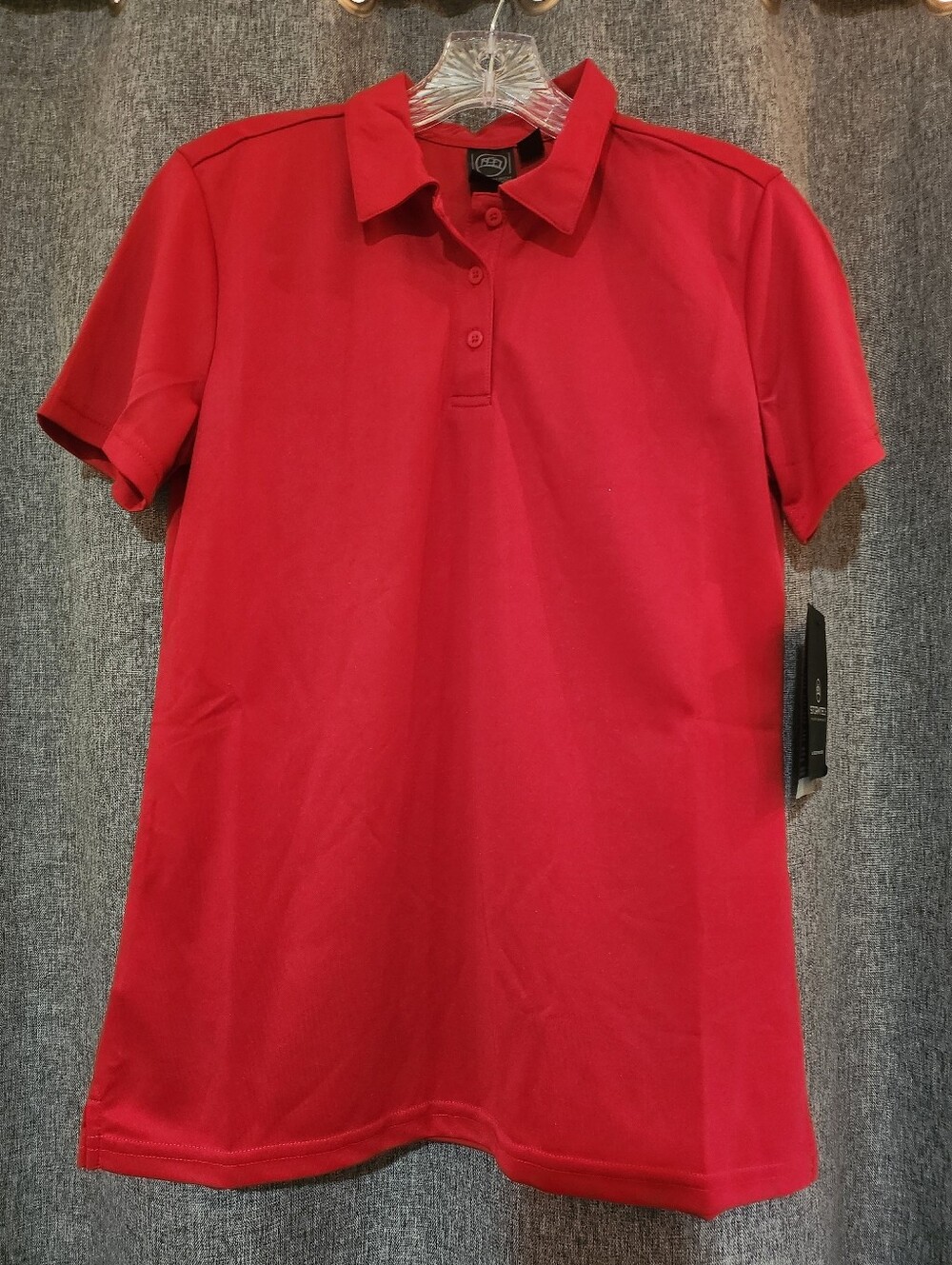 Classic Red Polo Shirt  Comfortable Everyday Top